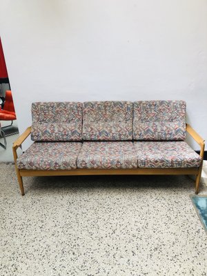 Mid-Century 3-Seater Sofa-RZY-1331398