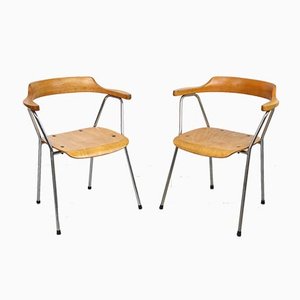 Mid-Century 4455 Dining Chairs by Niko Kralj for Stol Kamnik, Set of 2-HGJ-861967