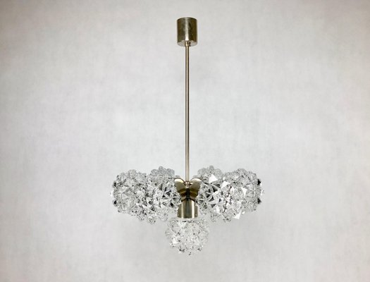 Mid-Century 7-Arm Chandelier from Kamenický Šenov, 1970s-ZCY-1376093