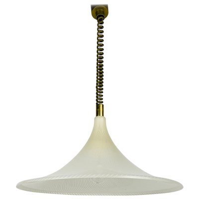 Mid-Century Acrylic Glass Pendant Lamp, 1960s-PUK-933483