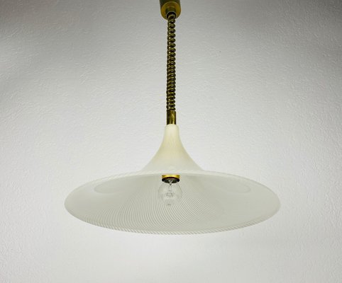 Mid-Century Acrylic Glass Pendant Lamp, 1960s-PUK-933483