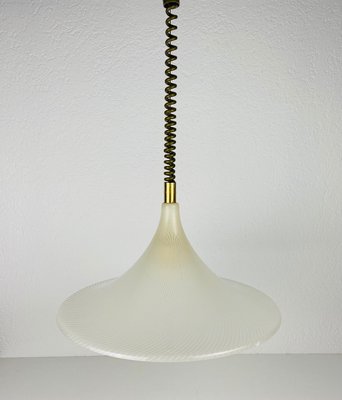 Mid-Century Acrylic Glass Pendant Lamp, 1960s-PUK-933483