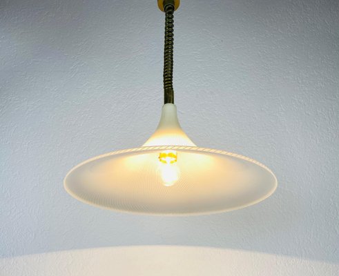 Mid-Century Acrylic Glass Pendant Lamp, 1960s-PUK-933483