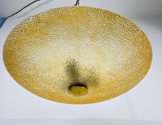 Mid-Century Acrylic Glass Pendant Lamp Attributed to Boris Lacroix, 1960s-PUK-733176