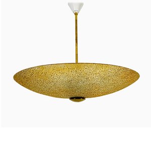 Mid-Century Acrylic Glass Pendant Lamp Attributed to Boris Lacroix, 1960s-PUK-733176