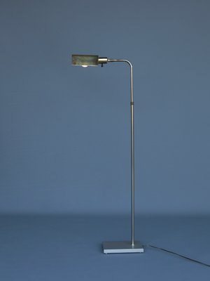 Mid-Century Adjustable Brass Floor Lamp by George Kovacs-ZBW-1162440