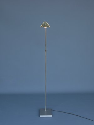 Mid-Century Adjustable Brass Floor Lamp by George Kovacs-ZBW-1162440