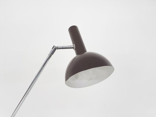 Mid-Century Adjustable Floor Lamp by H. Busquet for Hala, the Netherlands, 1950s-ZO-1189977