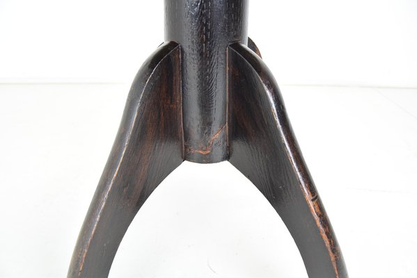 Mid-Century Adjustable Piano Stool, 1950s-TZ-1122458