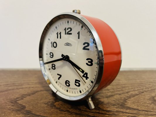 Mid-Century Alarm Clock, Former Czechoslovakia, 1970s-YNX-1785779