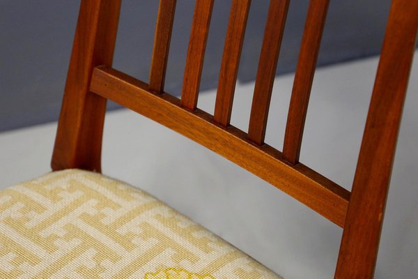 Mid-Century American Brown Chairs, 1950s, Set of 6-RCE-1100030