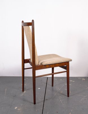 Mid-Century American Nutwood Dining Chairs, 1970s, Set of 6-VLO-1334936