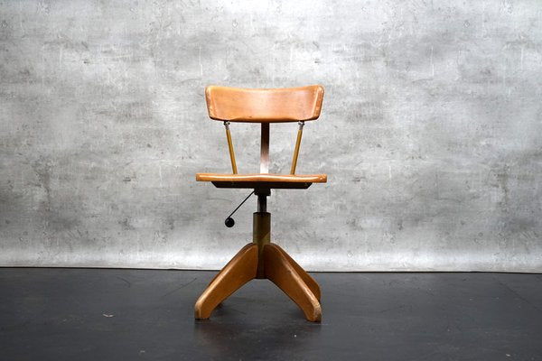 Mid-Century Architect Swivel Chair from Stoll Giroflex, 1950er-CIP-1739016