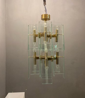 Mid-Century Architectural Chandelier by Sciolari-JJC-1364639