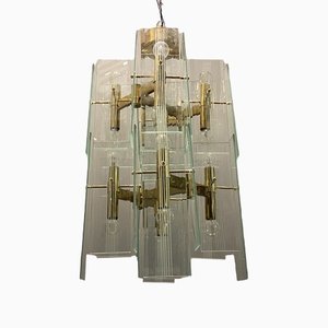 Mid-Century Architectural Chandelier by Sciolari-JJC-1364639