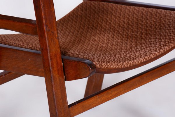 Mid-Century Armchair in Beech, 1950s-WHY-1730578