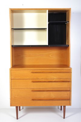 Mid-Century Ash Wood Cabinet Bar from Up Zavody, 1965-IND-1804599