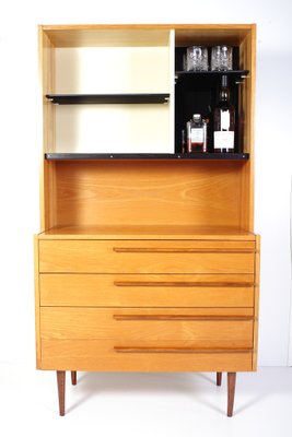 Mid-Century Ash Wood Cabinet Bar from Up Zavody, 1965-IND-1804599