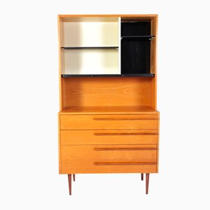 Mid-Century Ash Wood Cabinet Bar from Up Zavody, 1965-IND-1804599