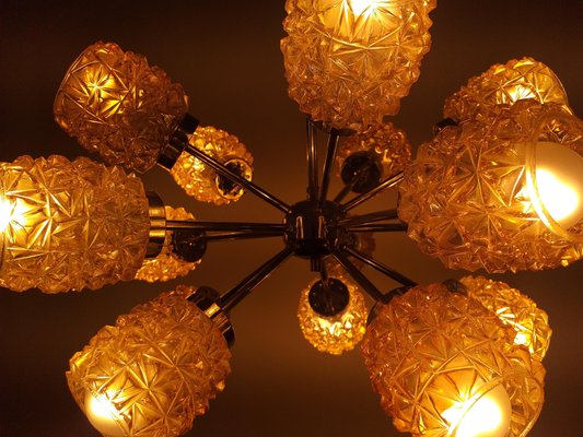 Mid-Century Atomic Sputnik Chandelier, Germany, 1970s-TZ-738280