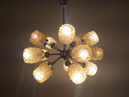 Mid-Century Atomic Sputnik Chandelier, Germany, 1970s-TZ-738280