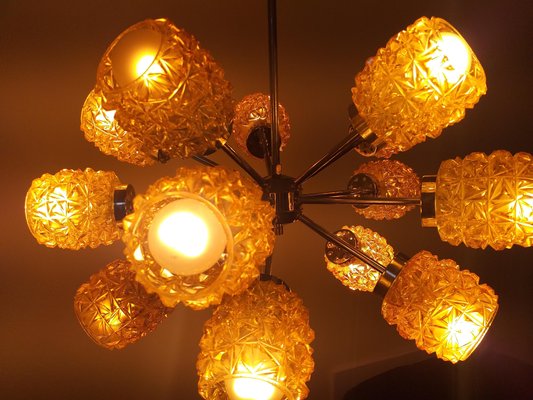 Mid-Century Atomic Sputnik Chandelier, Germany, 1970s-TZ-738280