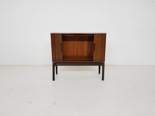 Mid-Century Audio Cabinet with Sliding Doors, 1960s-ZO-633410