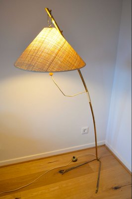 Mid-Century Austrian Floor Lamp from J. T. Kalmar, 1950s-OV-1794218