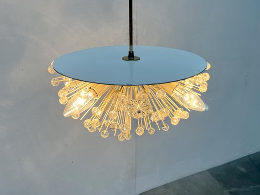 Mid-Century Austrian Flower Pendant Lamp by Emil Stejnar for Rupert Nikoll, Vienna, Austria, 1950s-UAH-2026926