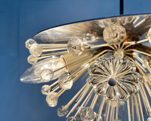 Mid-Century Austrian Flower Pendant Lamp by Emil Stejnar for Rupert Nikoll, Vienna, Austria, 1950s-UAH-2026926