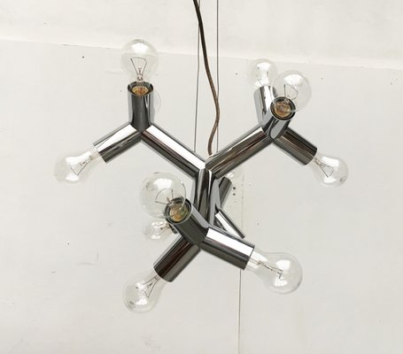 Mid-Century Austrian Space Age Atomic 12 HL Pendant Lamp from J.T. Kalmar, 1960s-UAH-573696