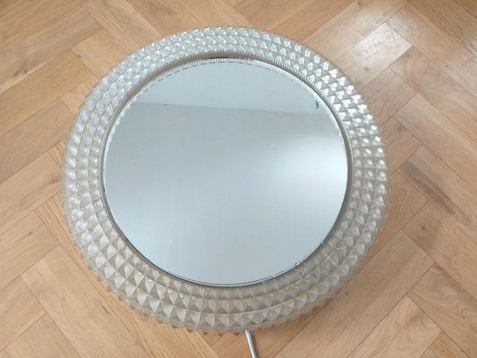 Mid-Century Backlit Mirror, 1970s-TZ-797987