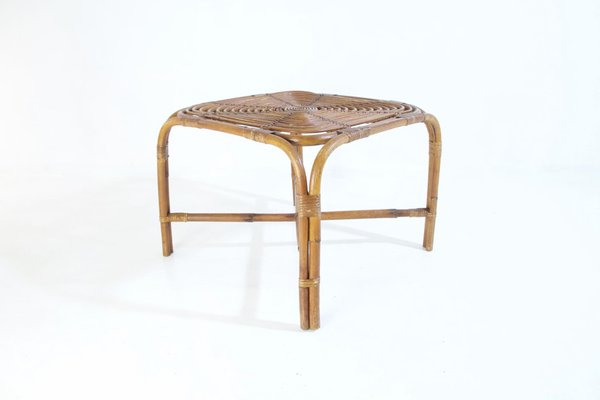 Mid-Century Bamboo Table in the Style of Franco Albini, Italy-FO-858917