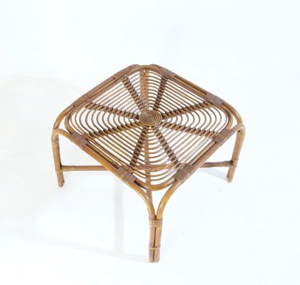 Mid-Century Bamboo Table in the Style of Franco Albini, Italy-FO-858917