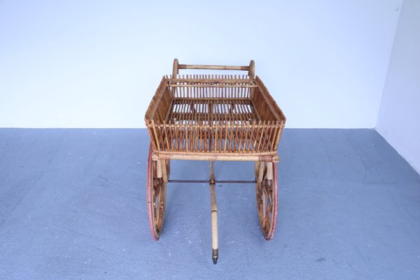 Mid-Century Bamboo Trolley-SXX-675606