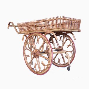 Mid-Century Bamboo Trolley-SXX-675606