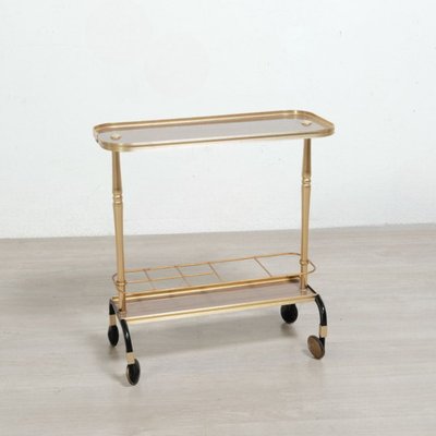 Mid-Century Bar Cart Coffee Table from MB, Italy, 1960s-XSG-2024533