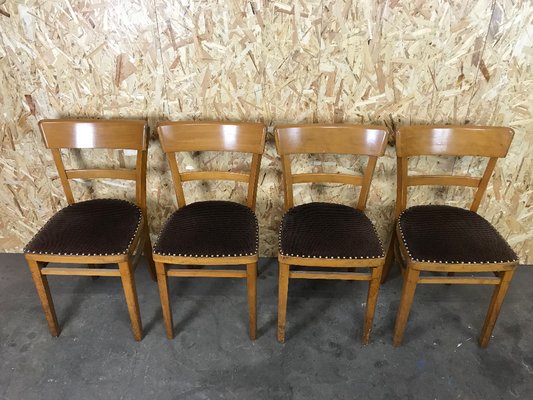 Mid-Century Bauhaus Chairs, 1950s, Set of 4-EJL-1322961