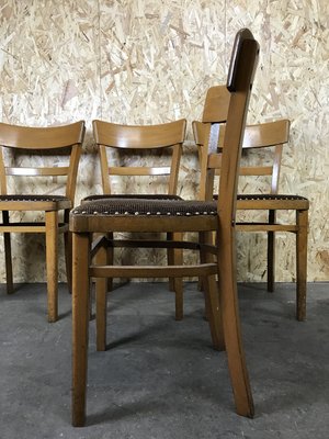 Mid-Century Bauhaus Chairs, 1950s, Set of 4-EJL-1322961