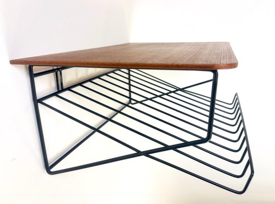 Mid-Century Bedside Shelf from String, 1960s-ZCY-2032502