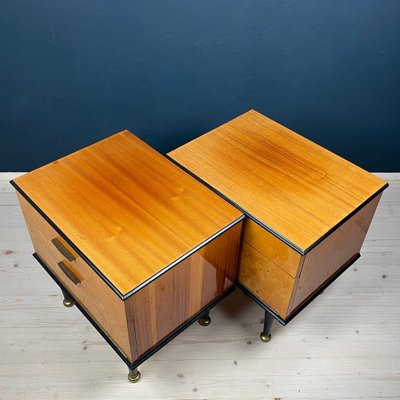 Mid-Century Bedside Tables, Former Yugoslavia, 1970s, Set of 2-WQC-1755138