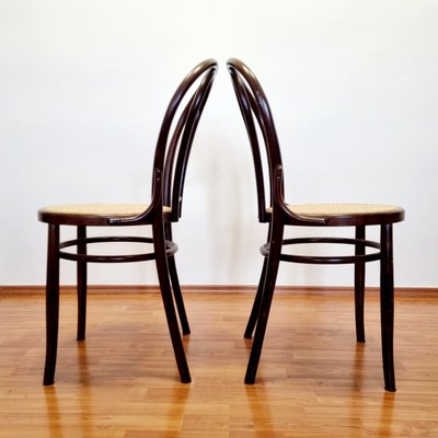 Mid-Century Bentwood Bistro or Dining Chairs, Italy, 1960s, Set of 2-PUG-2022931