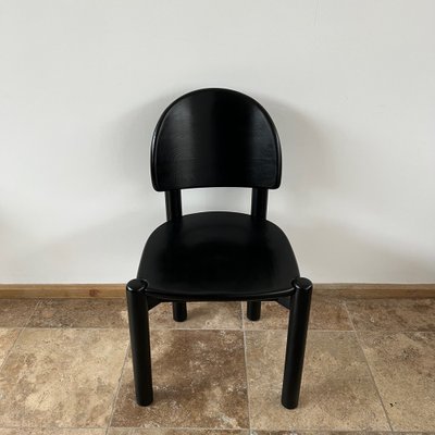 Mid-Century Blackened Pine Dining Chair by Rainer Daumiller-JRP-1320500