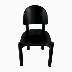 Mid-Century Blackened Pine Dining Chair by Rainer Daumiller-JRP-1320500