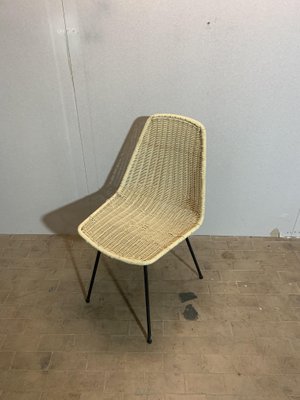 Mid-Century Blonde Dining Chair-NUO-1784170