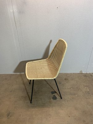 Mid-Century Blonde Dining Chair-NUO-1784170