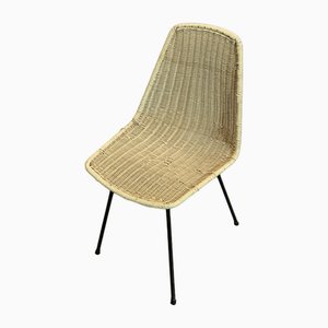 Mid-Century Blonde Dining Chair-NUO-1784170