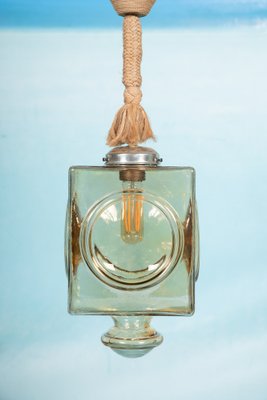 Mid-Century Bohemian Glass Pendant, 1970s-HGA-1821374