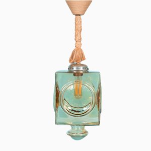 Mid-Century Bohemian Glass Pendant, 1970s-HGA-1821374