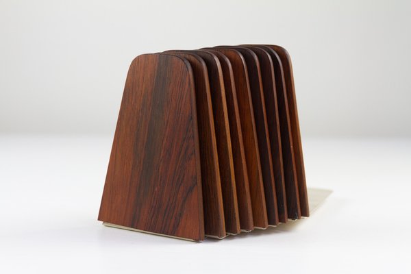 Mid-Century Bookends by Kai Kristiansen for FM, 1960s, Set of 9-WIX-1705093